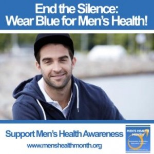 Wear Blue for Men's Health MHM