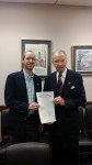 Sen. Chuck Grassley (IA) + MHN's Brandon Leonard - Iowa MHW