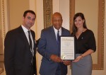 Cong. Elijah Cummings (MD) + MHN's Sam Mayper and Ana Fadich - Baltimore, MD MHW
