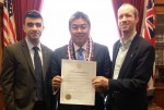 Cong. Mark Takai (HI-1) + MHN's Nicholas Borselli & Brandon Leonard - Honolulu MHW