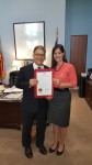 Sen.Al Franken (MN) + MHN's Ana Fadich - Minnesota MHW